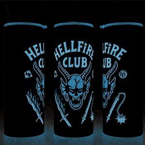Stranger Things Hellfire Club Glow in the Dark Tumbler 20oz